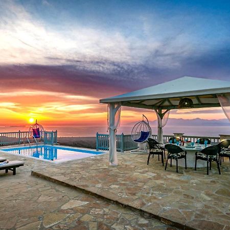 Villa Orizontas Corfu, Private Villa With Breathtaking Views Loutses Exteriör bild