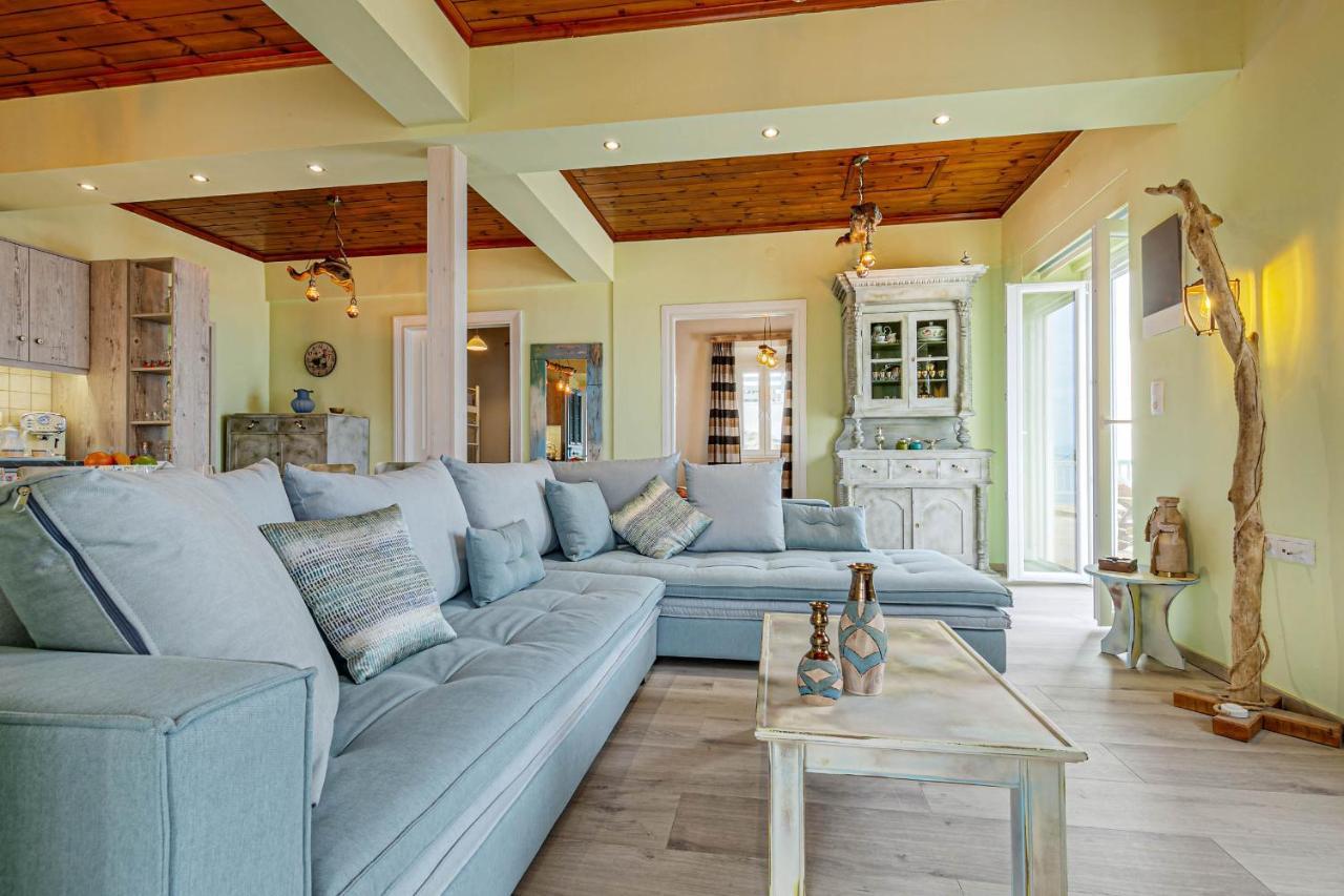 Villa Orizontas Corfu, Private Villa With Breathtaking Views Loutses Exteriör bild