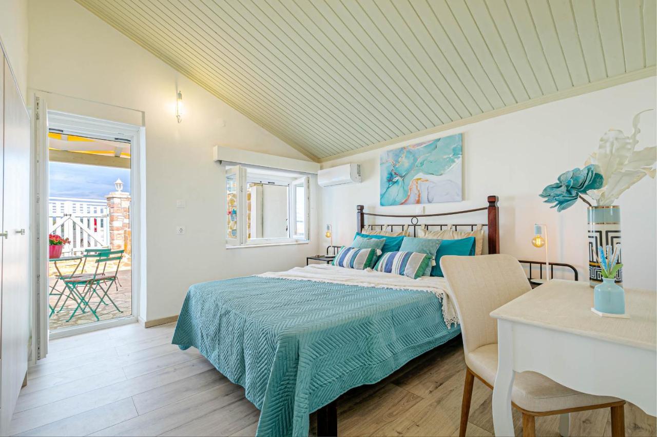 Villa Orizontas Corfu, Private Villa With Breathtaking Views Loutses Exteriör bild