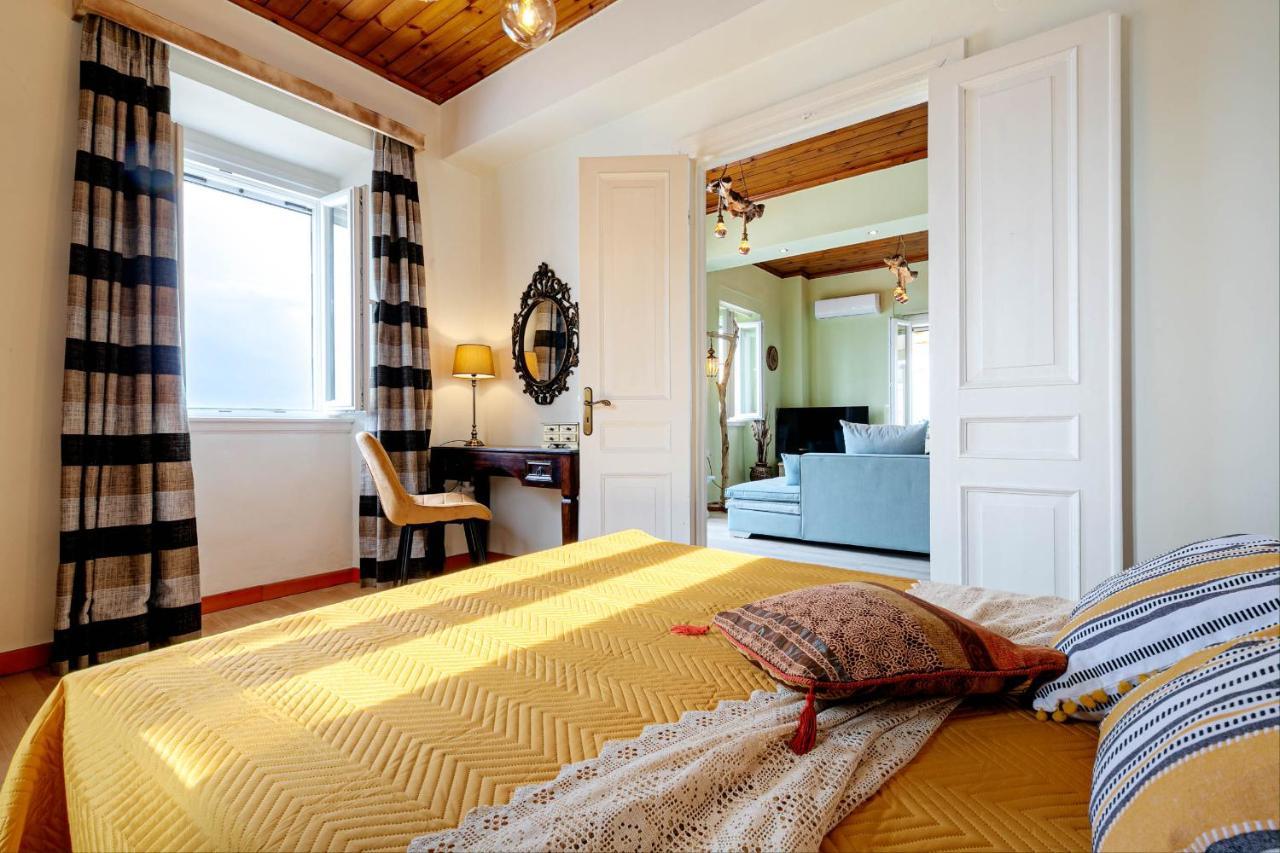 Villa Orizontas Corfu, Private Villa With Breathtaking Views Loutses Exteriör bild