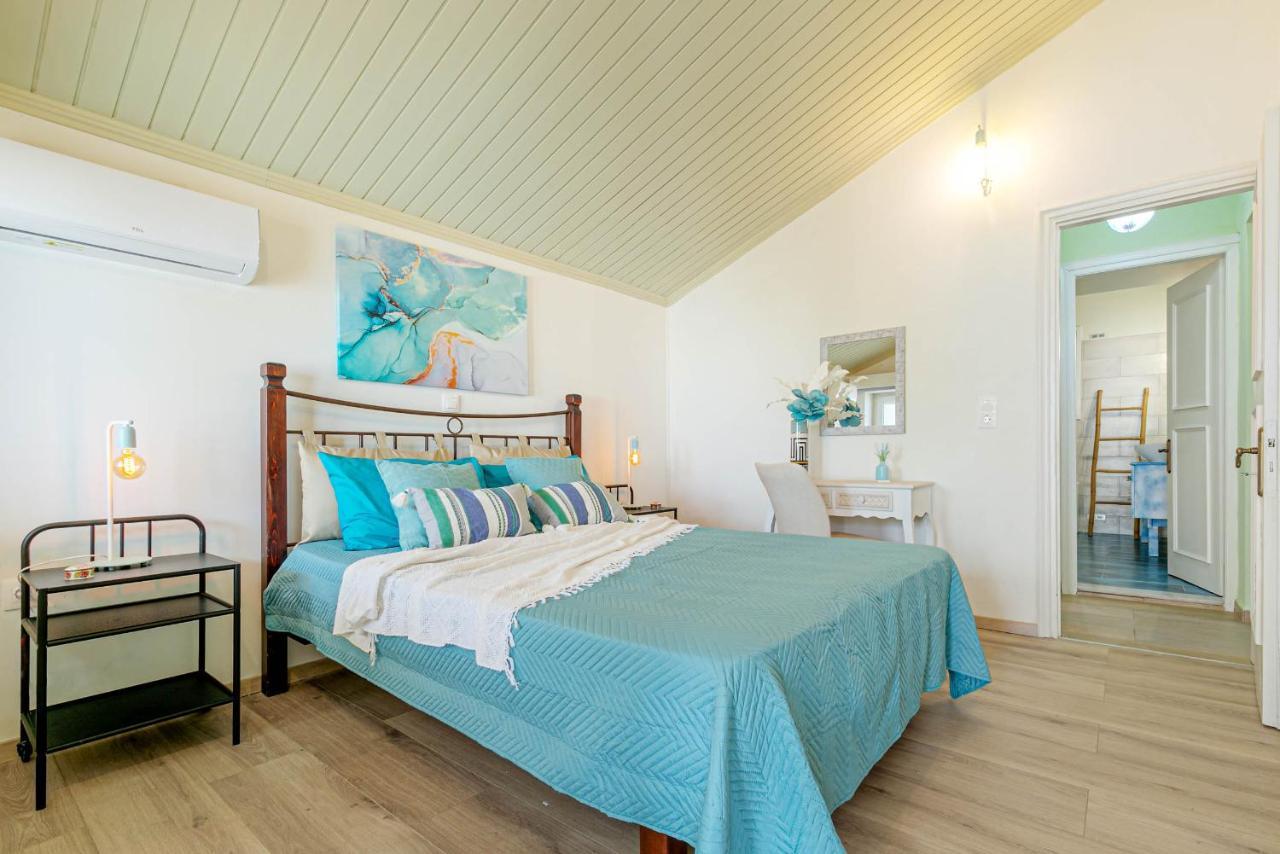 Villa Orizontas Corfu, Private Villa With Breathtaking Views Loutses Exteriör bild